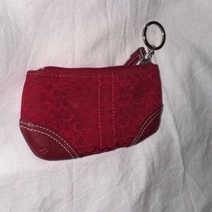 coach coin/ card purse